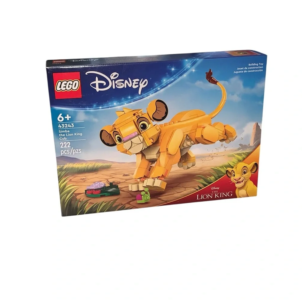 LEGO Disney Simba The Lion King Cub Building Set 43243 (222 Pieces) Age 6+ New - Picture 8 of 8